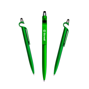 Caneta plástica touch com suporte RBX 13499B