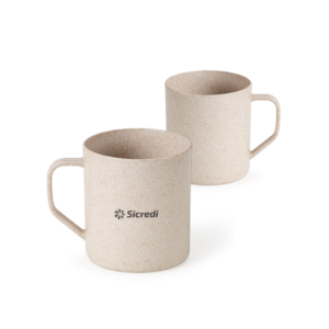 Caneca Fibra de Arroz 400ml RBX 14508