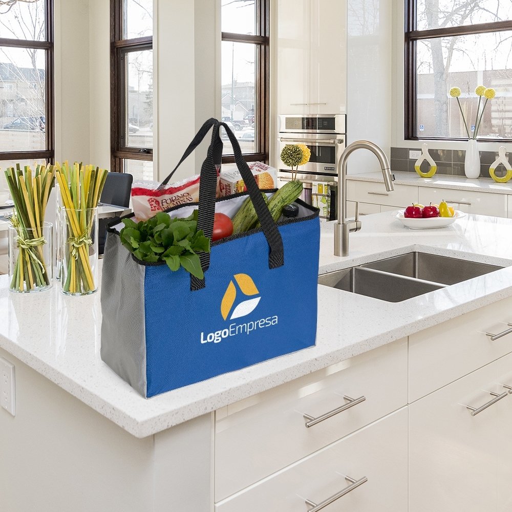 Sacola Poliéster 25L com Bolso Térmico RBX 18606 - Image 11