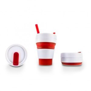 Copo Retrátil 355ml com Canudo RBX 14339