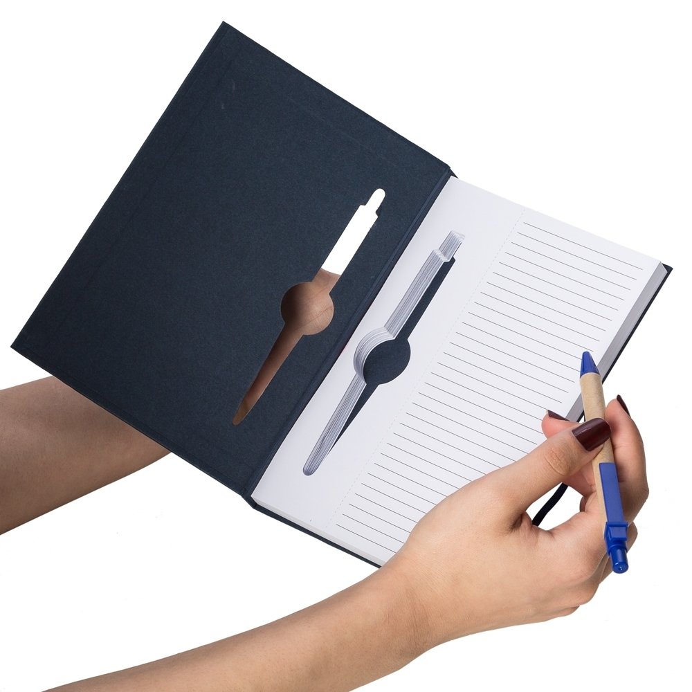 Bloco de Anotações Ecológico com Caneta RBX 13005 - Image 6