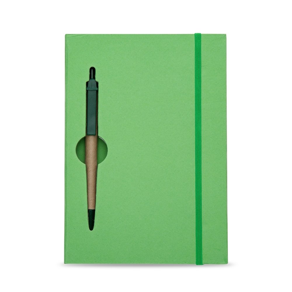 Bloco de Anotações Ecológico com Caneta RBX 13005 - Image 10