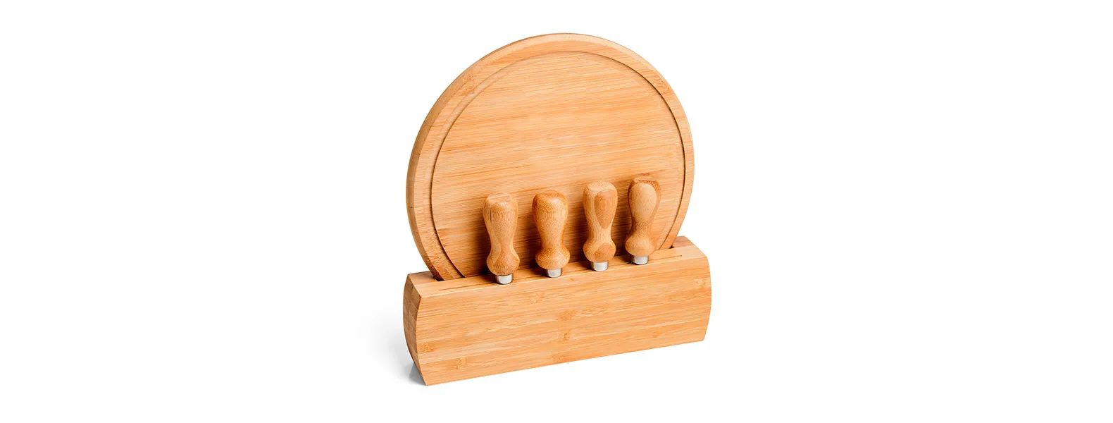 Kit Para Queijo Em Bambu Córdoba - 6 Pçs RBSM 15143 - Image 6