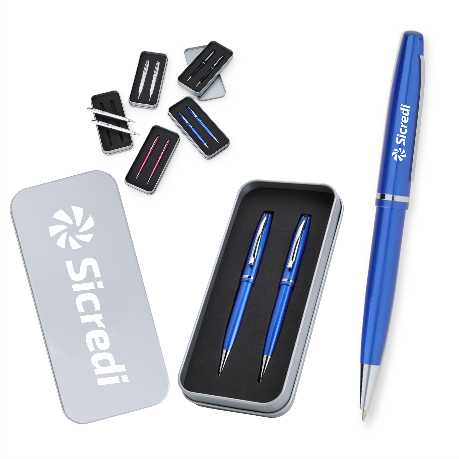 Conjunto Caneta e Lapiseira Metal RBX 07005