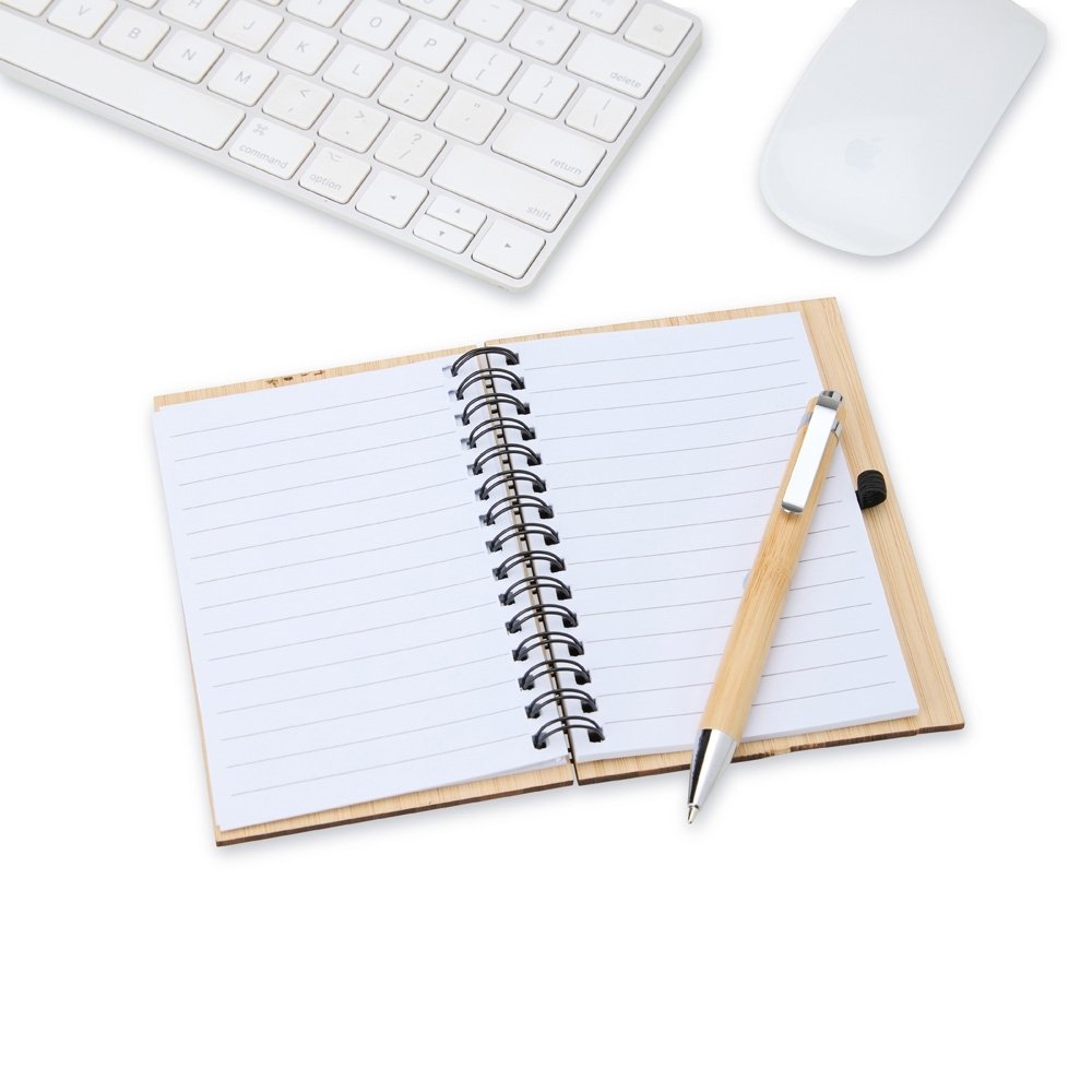 Bloco de Anotações Ecológico com Caneta RBX 05134 - Image 3