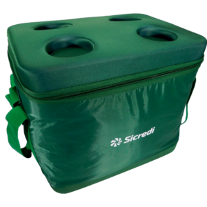Bolsa térmica com porta copos RBBMPRO128