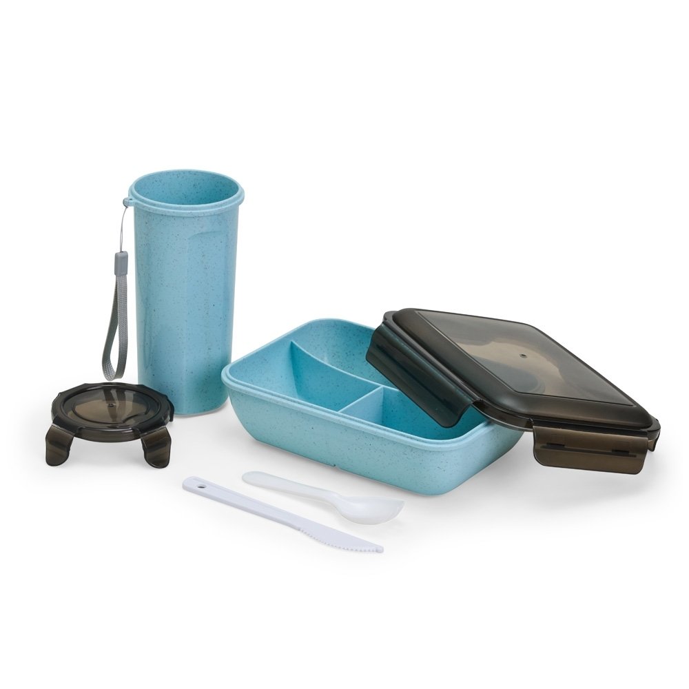 Kit Copo e Marmita Fibra de Bambu RBX 08029