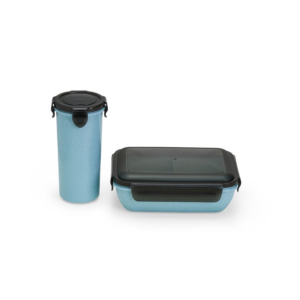 Kit Copo e Marmita Fibra de Bambu RBX 08029 - Image 6