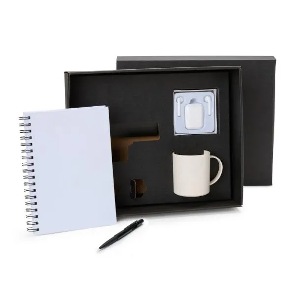 Kit Caneca Em Fibra De Bambu E Acessórios - 4 Pçs - RBSMKT90314