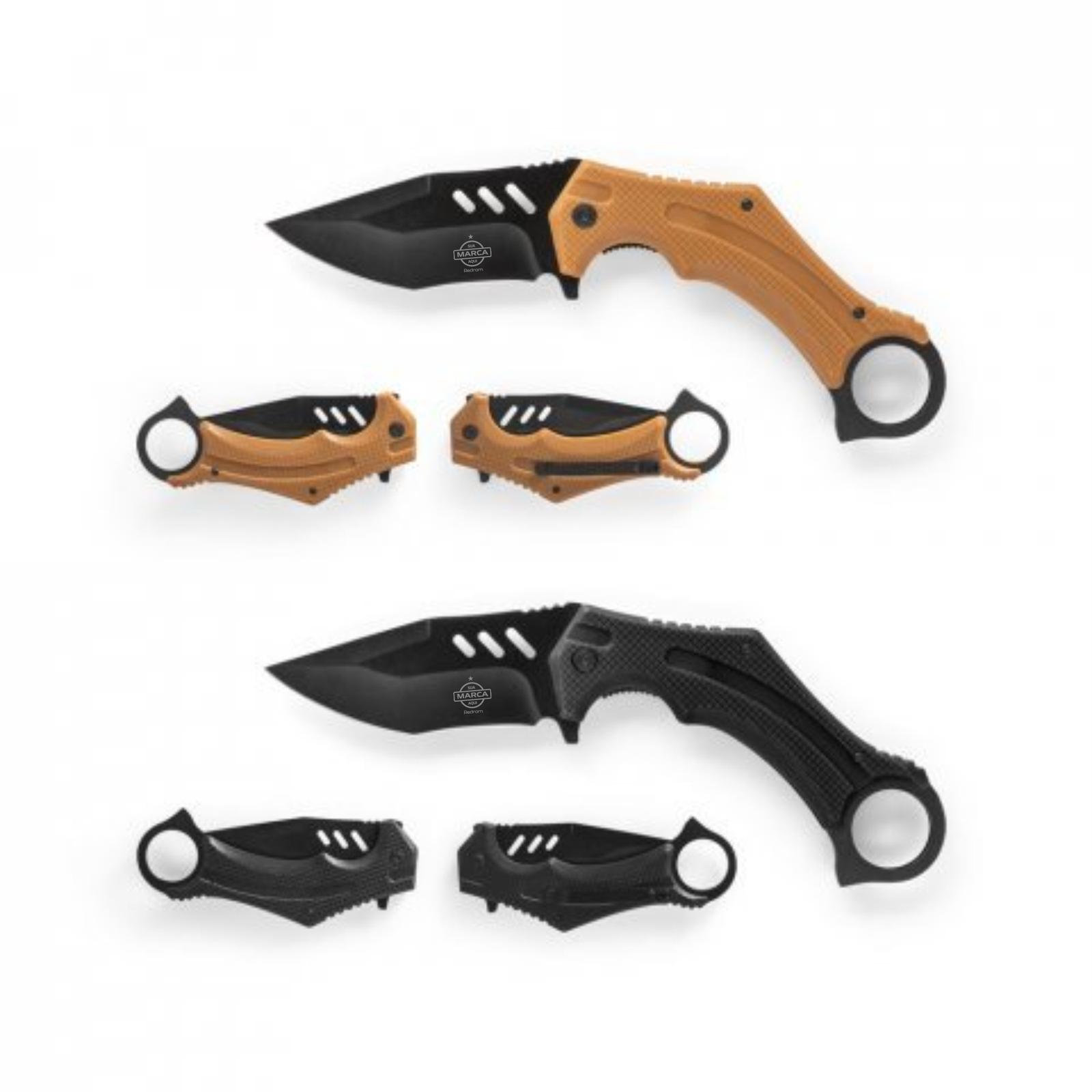 Canivete dobrável em aço inox - RBS94360