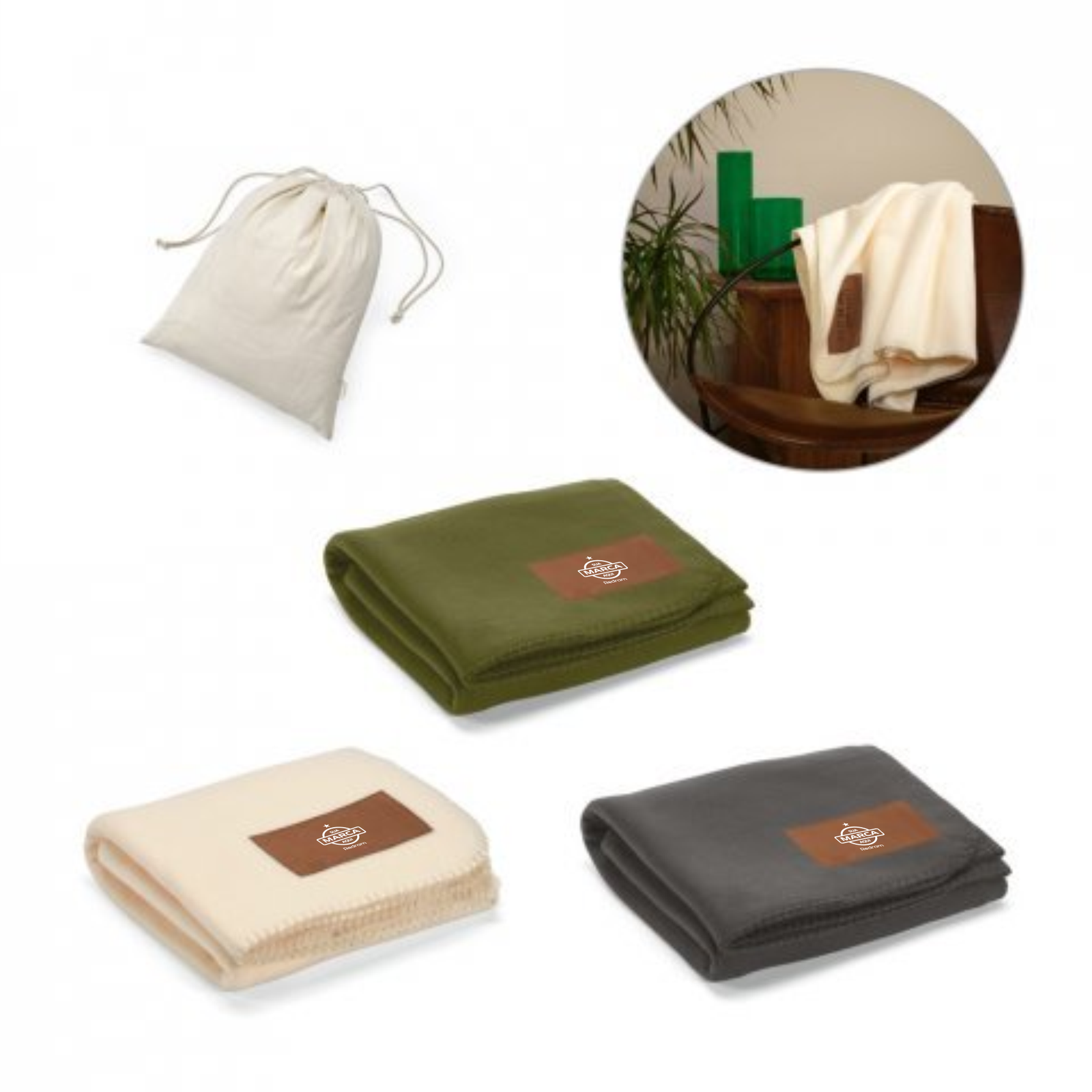 Manta 100% Poliéster - RBS99154